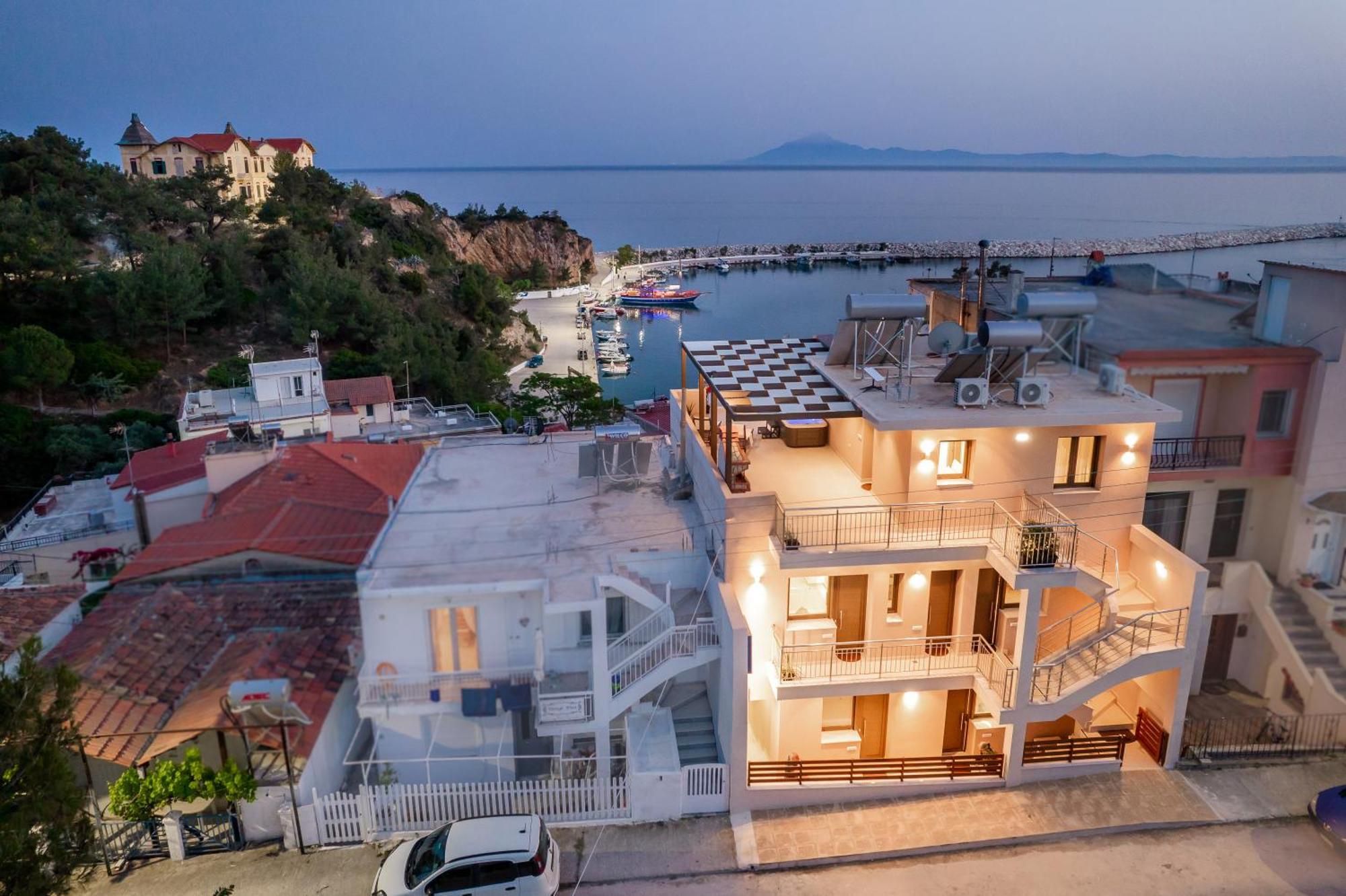 Vela Bianca Suites Limenaria  Exterior foto