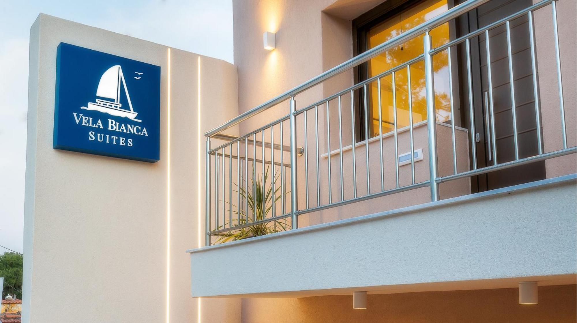 Vela Bianca Suites Limenaria  Exterior foto