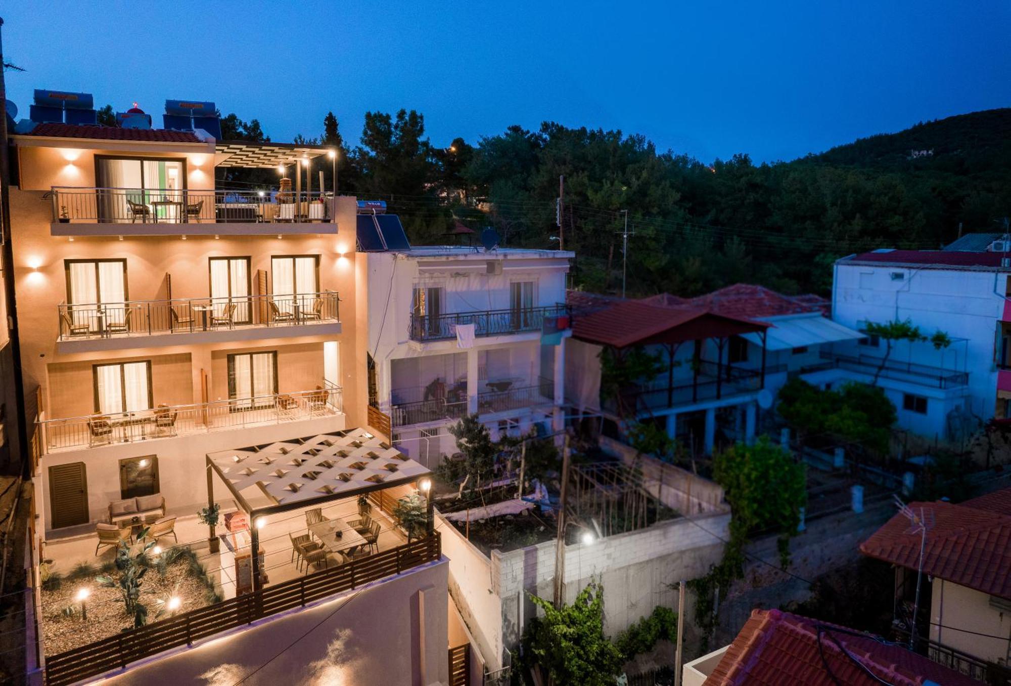 Vela Bianca Suites Limenaria  Exterior foto