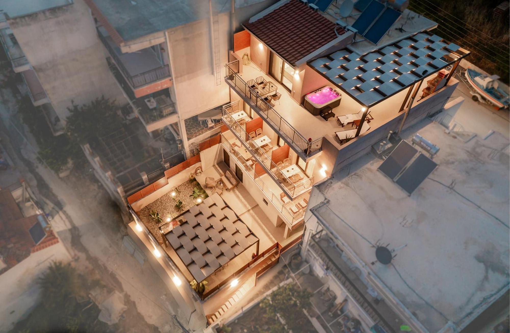 Vela Bianca Suites Limenaria  Exterior foto