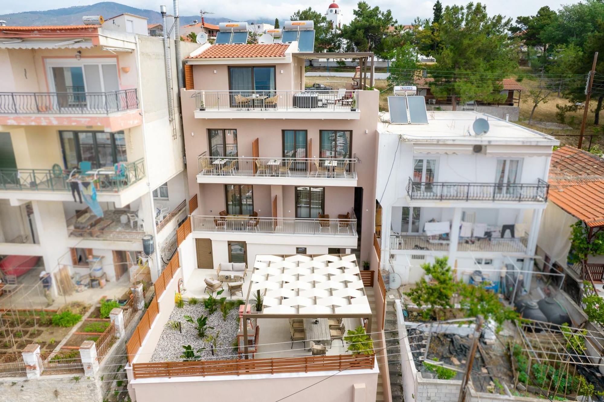 Vela Bianca Suites Limenaria  Exterior foto