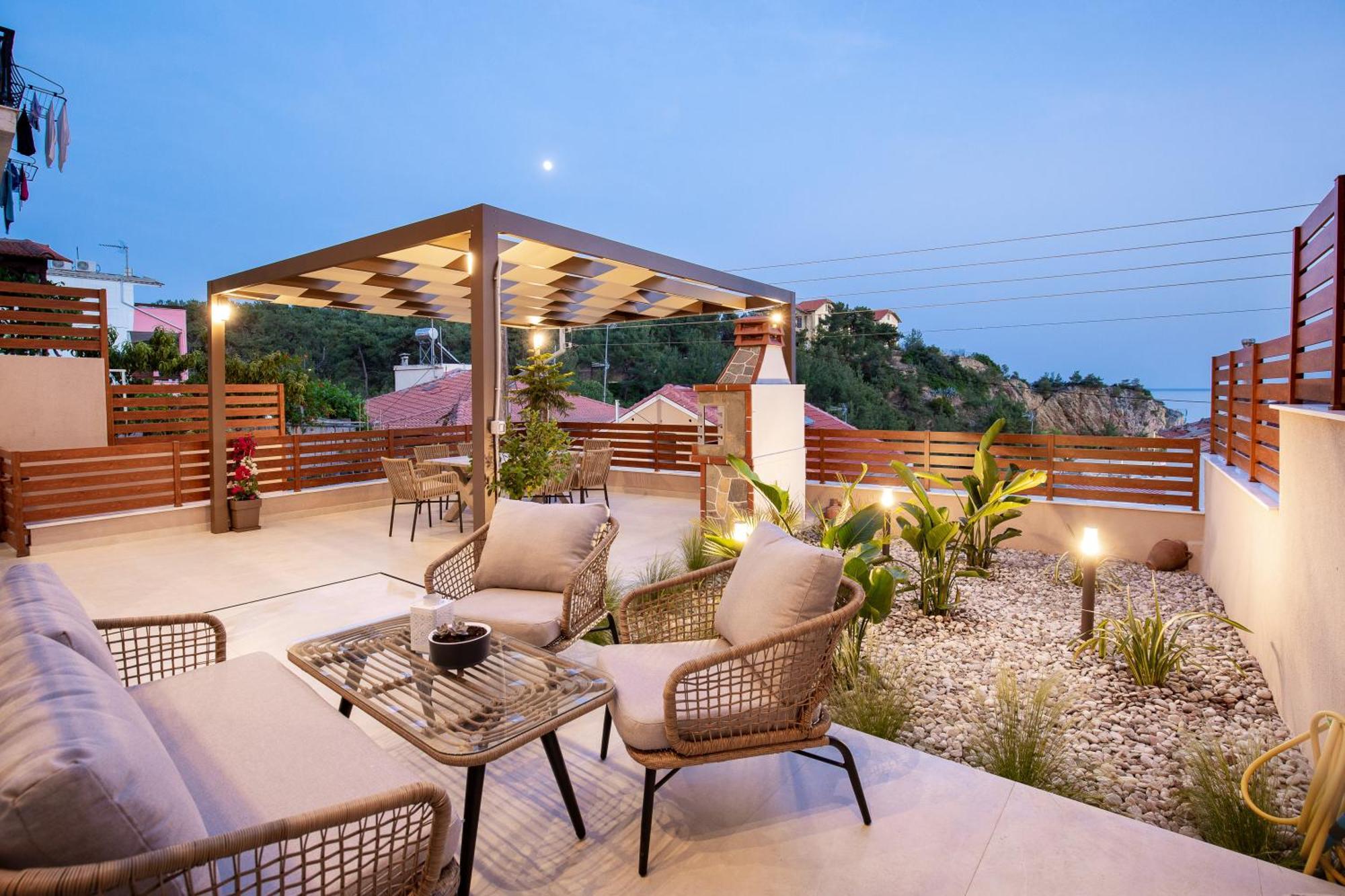 Vela Bianca Suites Limenaria  Exterior foto