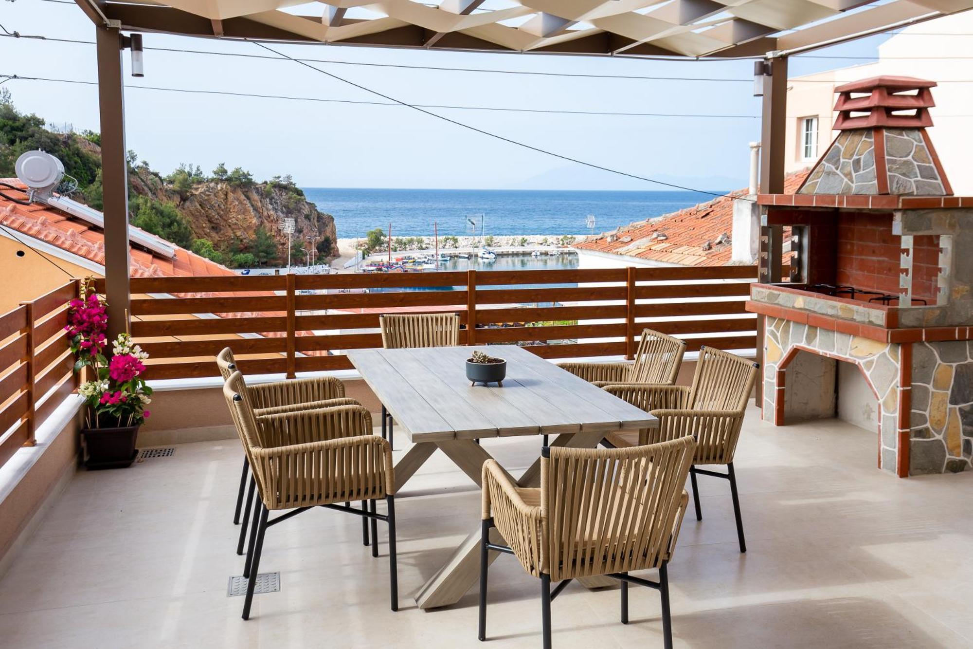 Vela Bianca Suites Limenaria  Exterior foto
