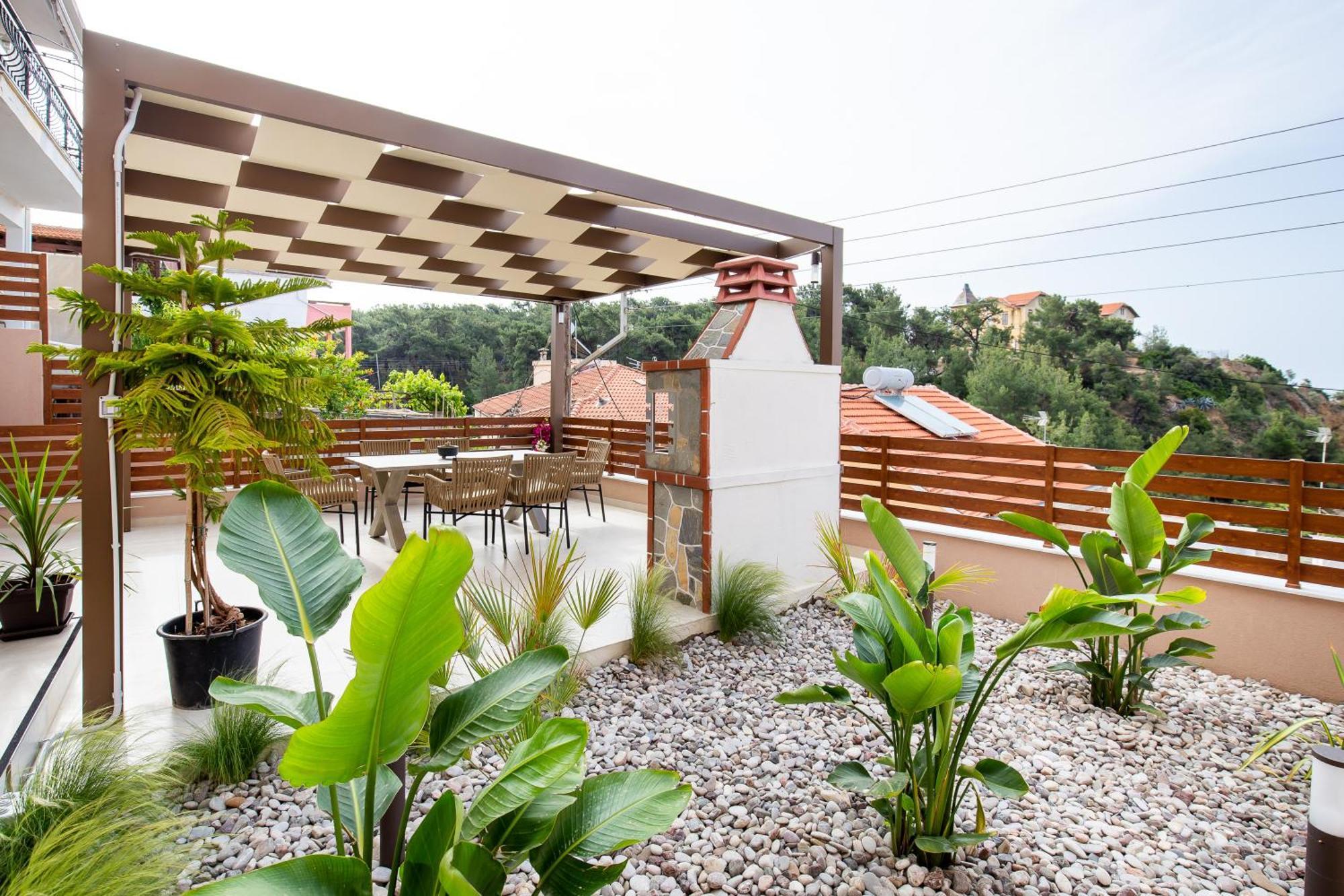 Vela Bianca Suites Limenaria  Exterior foto