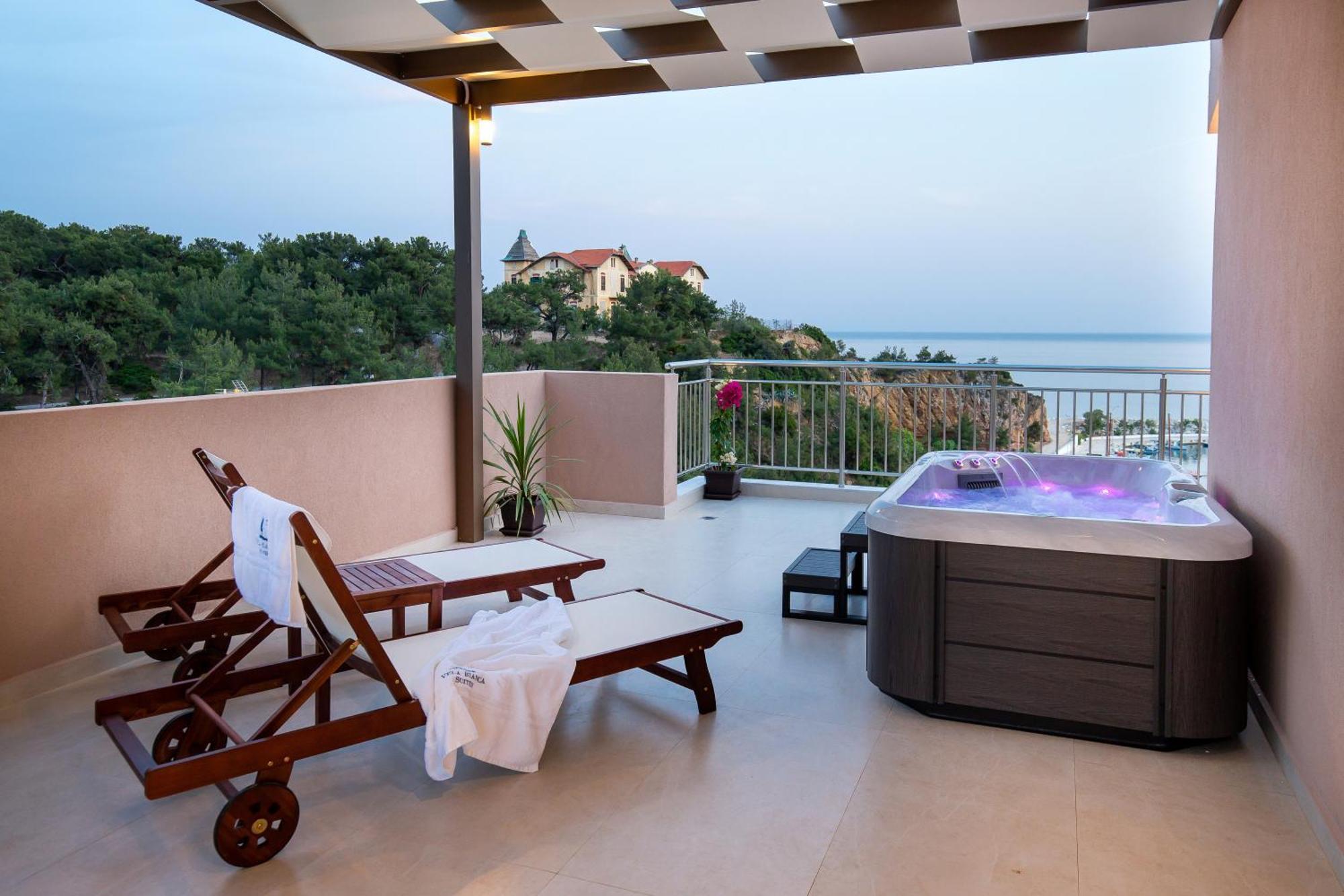 Vela Bianca Suites Limenaria  Exterior foto